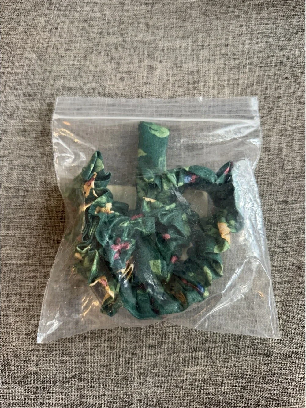 Longaberger Small Garter In Emerald Vine New In Package Green Floral